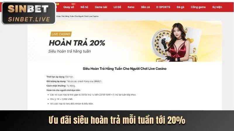 Hoàn trả hàng ngày cho các cược thể thao trên CG79 App